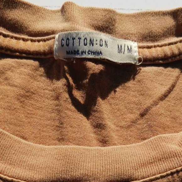 Cotton On Size M Brown Women's Crop Tops - Picture 3 of 7